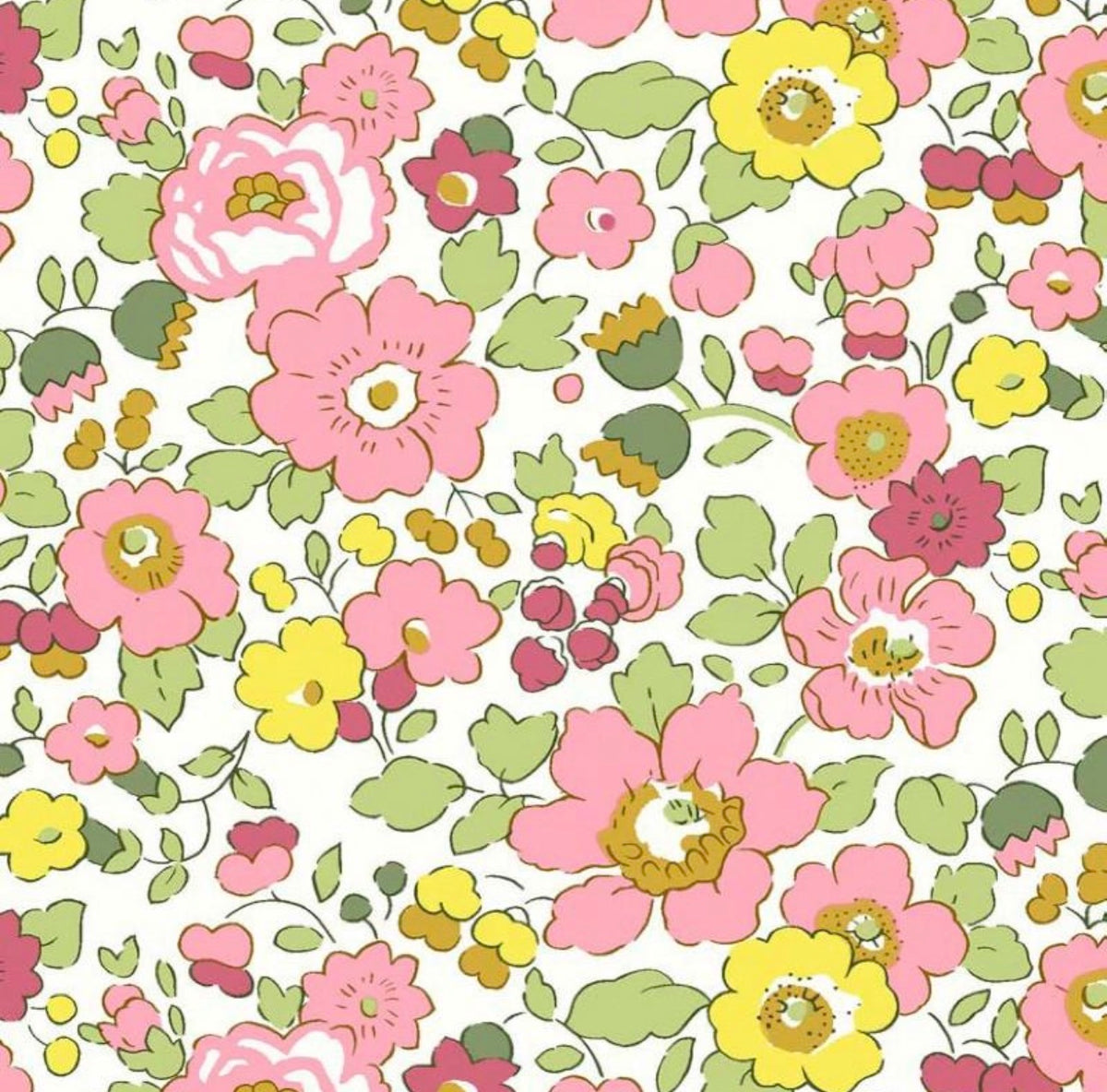 Wristlet Keychain - Spring Bloom Liberty