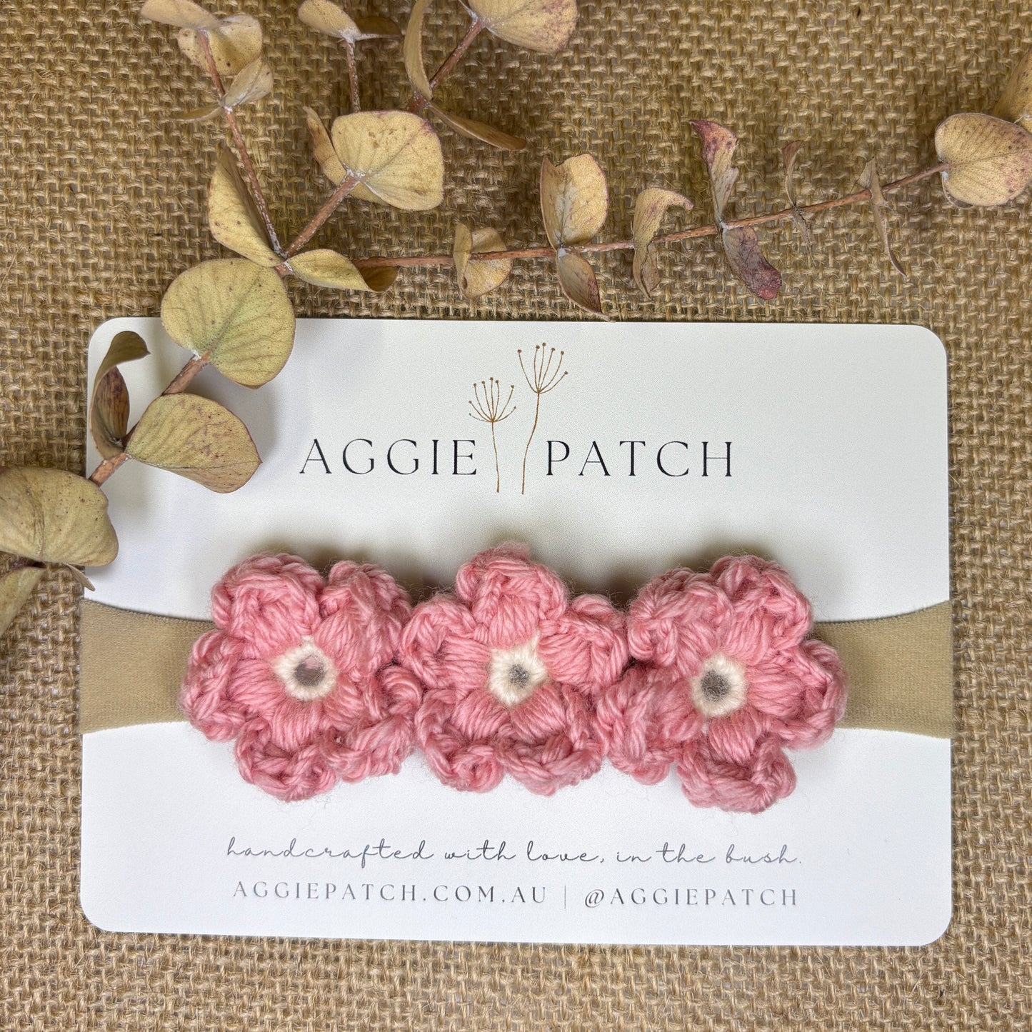 Daisy Australian Merino Wool Headband