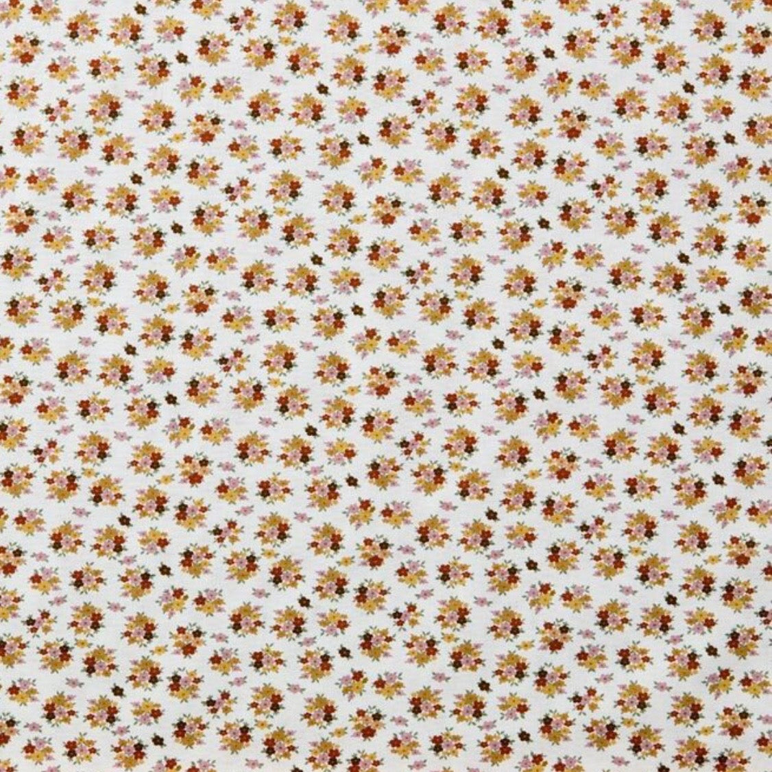 Neck Scarf - Ivory Ditsy Daisy