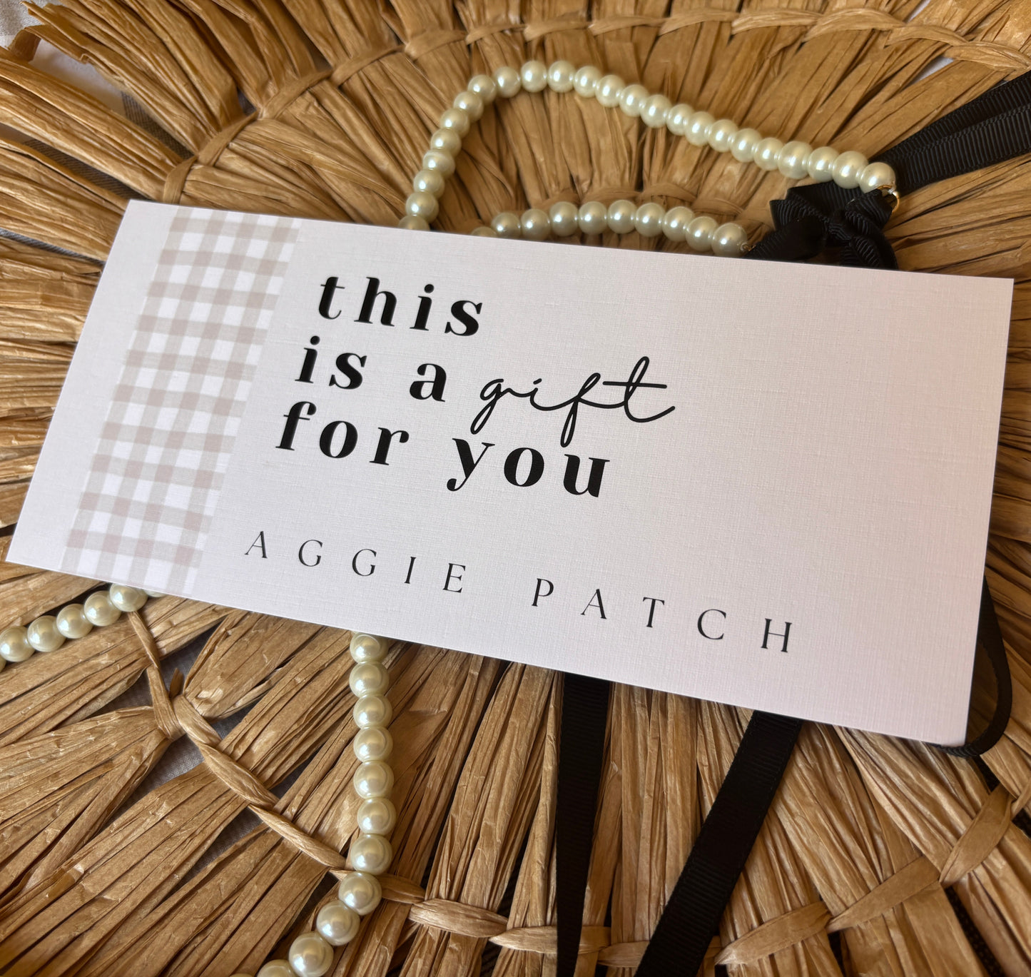 Aggie Patch Gift Voucher