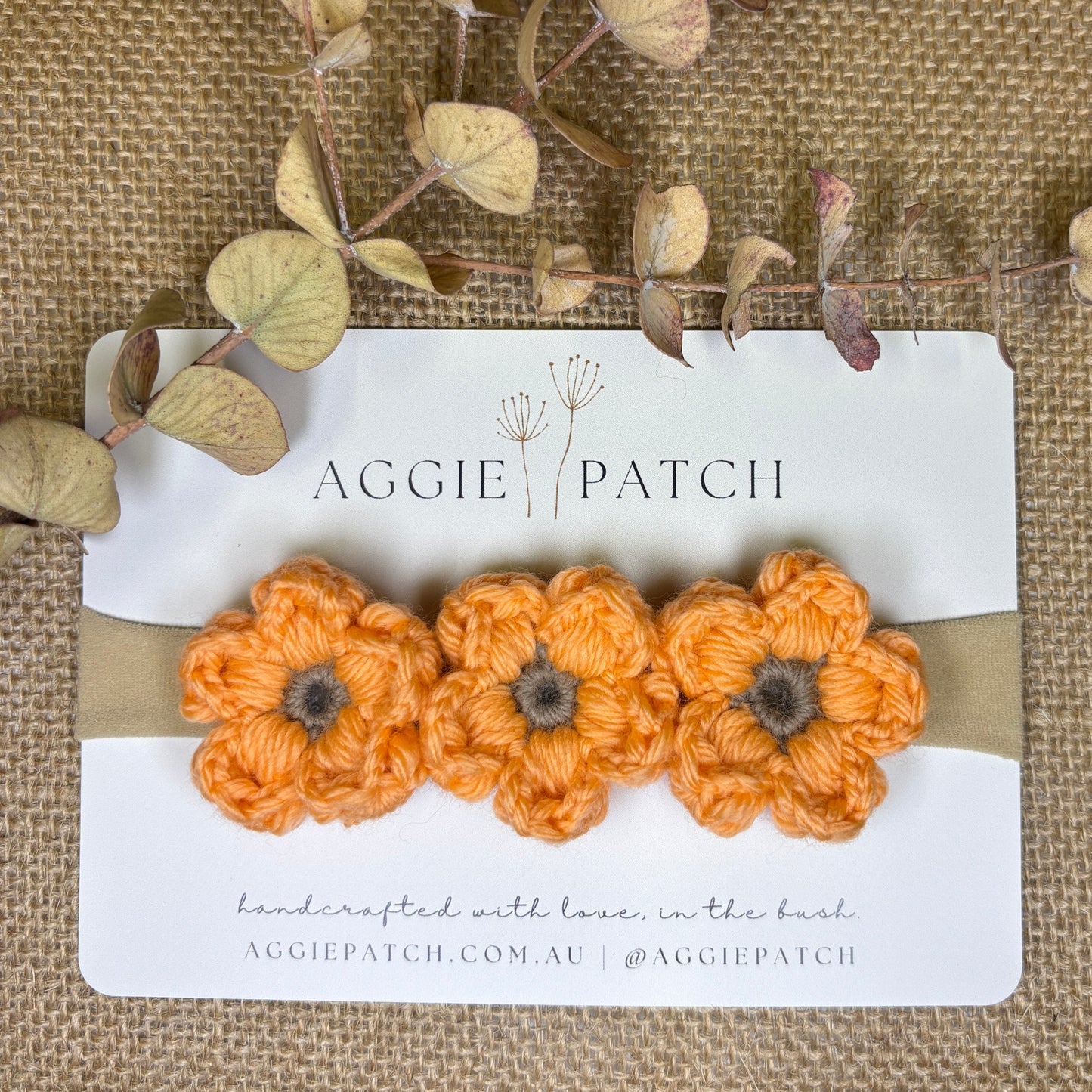 Daisy Australian Merino Wool Headband