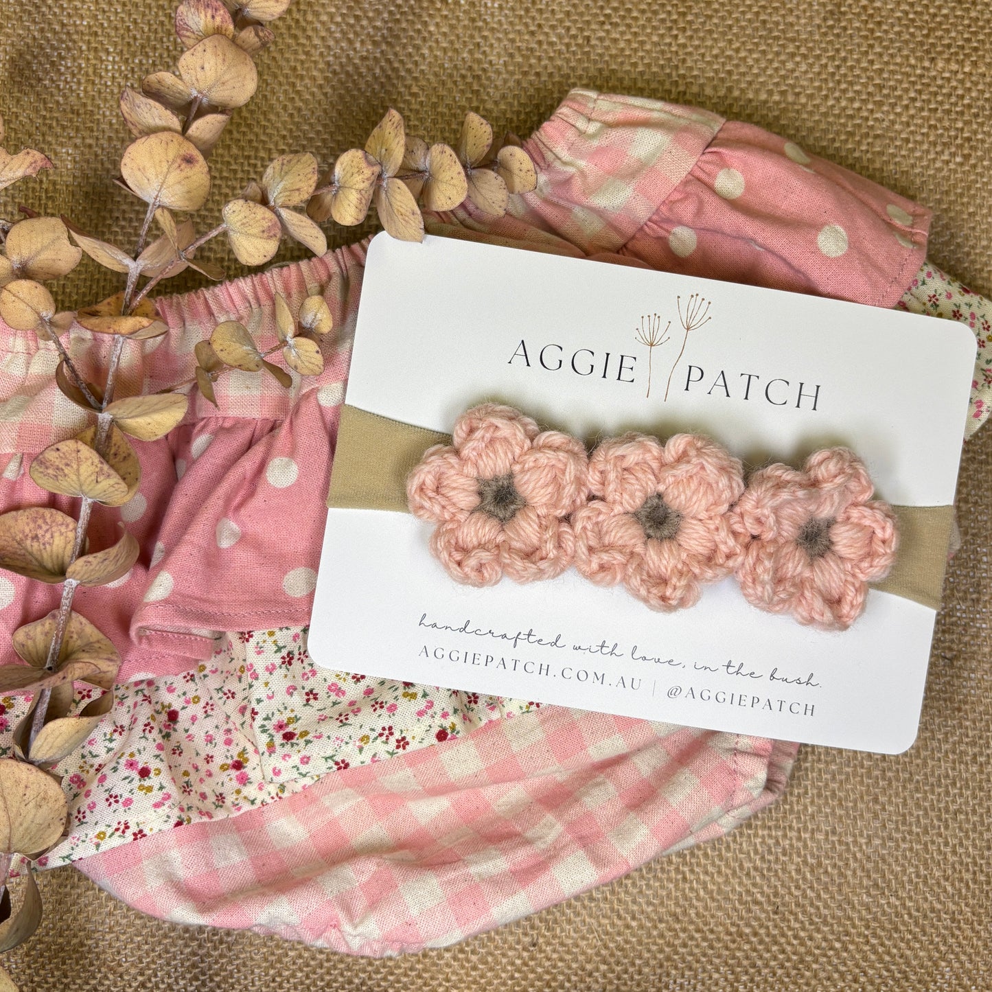 Daisy Australian Merino Wool Headband