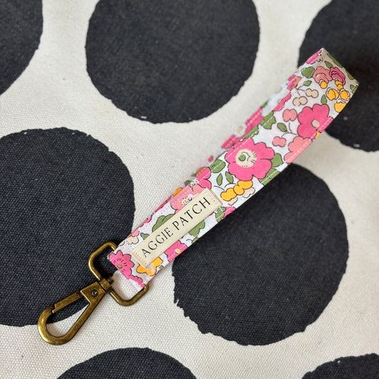 Wristlet Keychain - Citrus Bloom Liberty