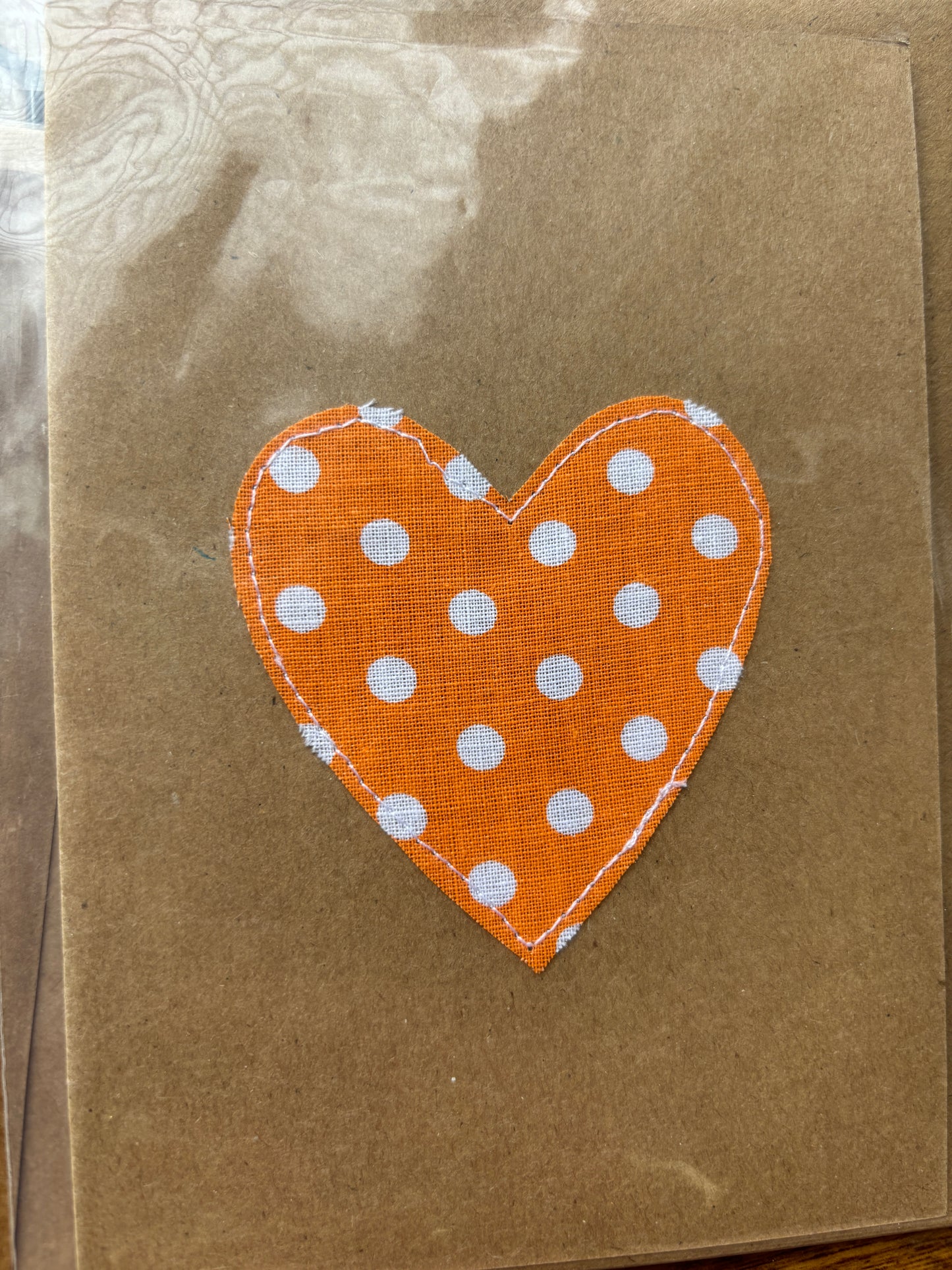 Heart Card - Large Spot