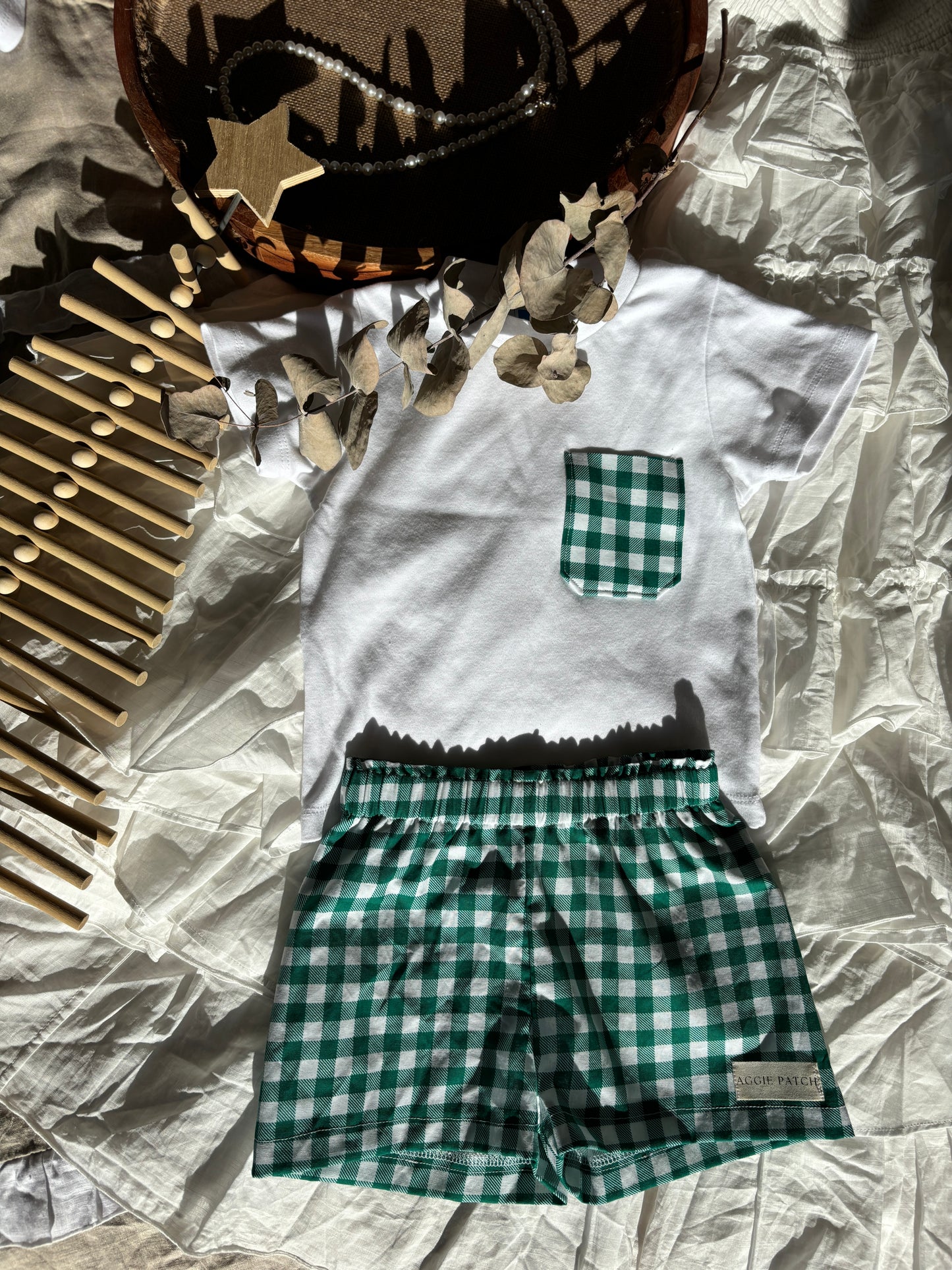 Merry Set - Pea Gingham (PRE-ORDER)