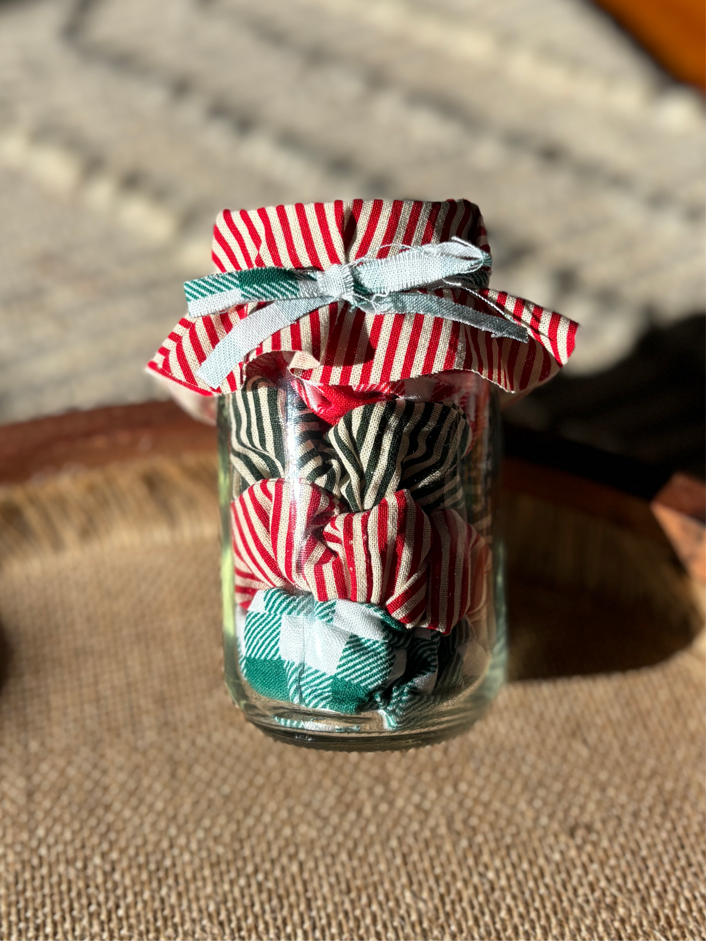 Festive Scrunchie Jar (PRE-ORDER)