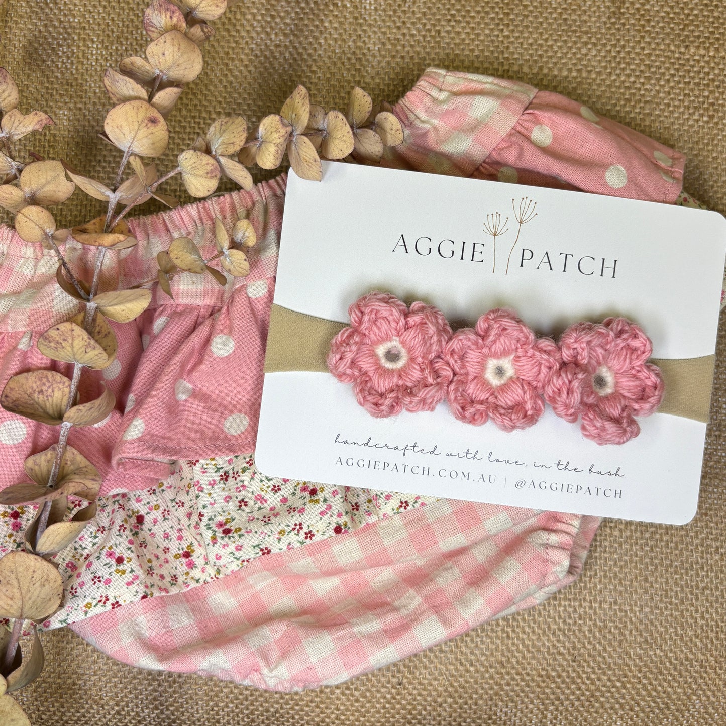 Daisy Australian Merino Wool Headband