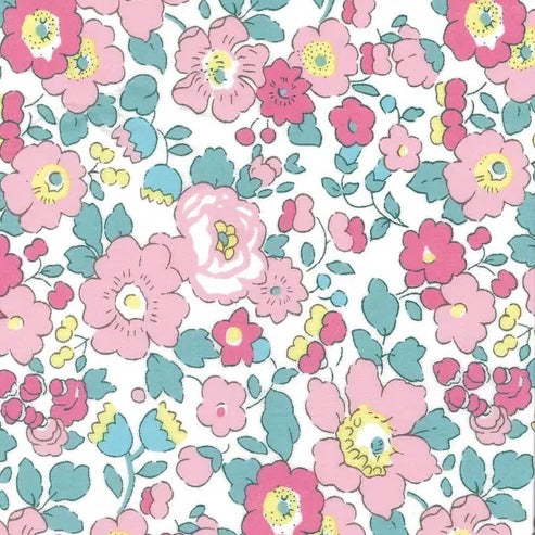 Wristlet Keychain - Blush + Mint Liberty