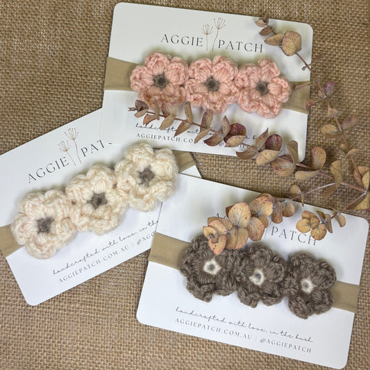 Daisy Australian Merino Wool Headband