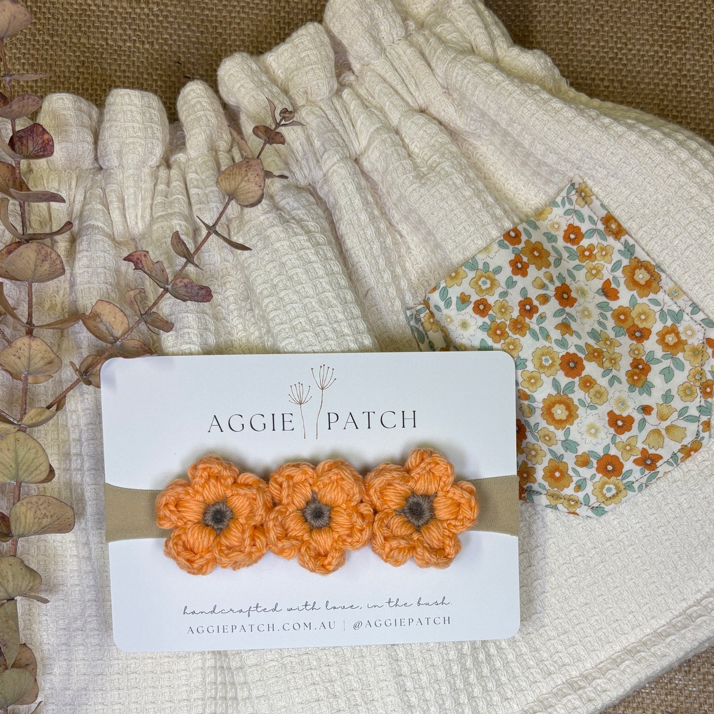 Daisy Australian Merino Wool Headband
