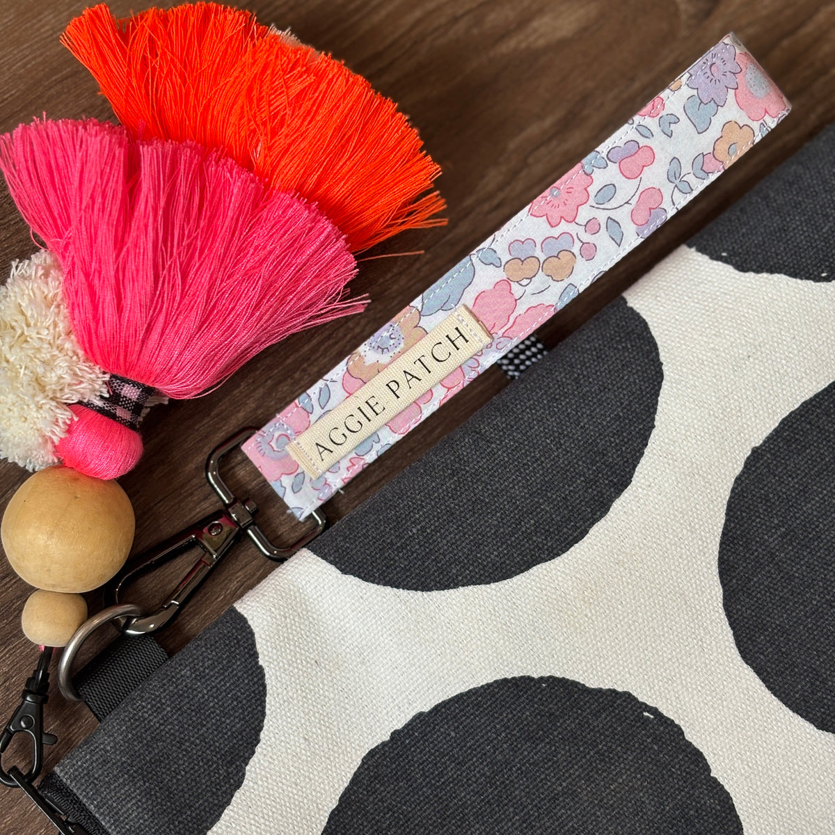 Wristlet Keychain - Pastel Liberty