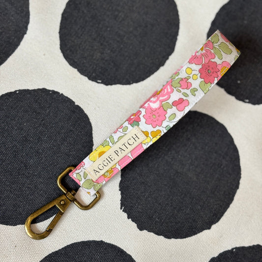 Wristlet Keychain - Spring Bloom Liberty