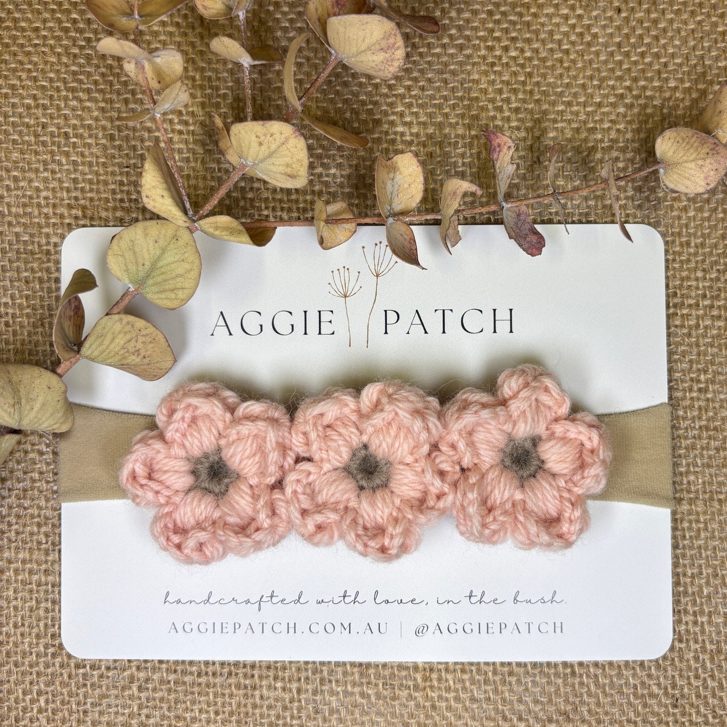 Daisy Australian Merino Wool Headband