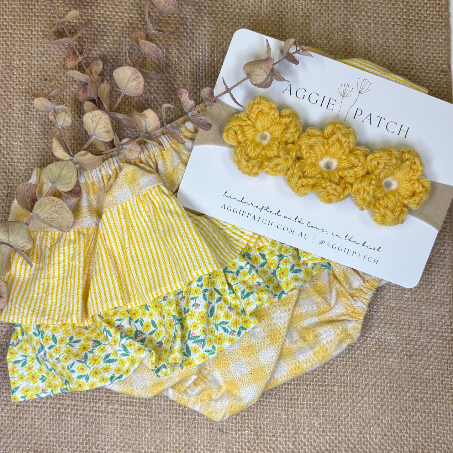 Daisy Australian Merino Wool Headband