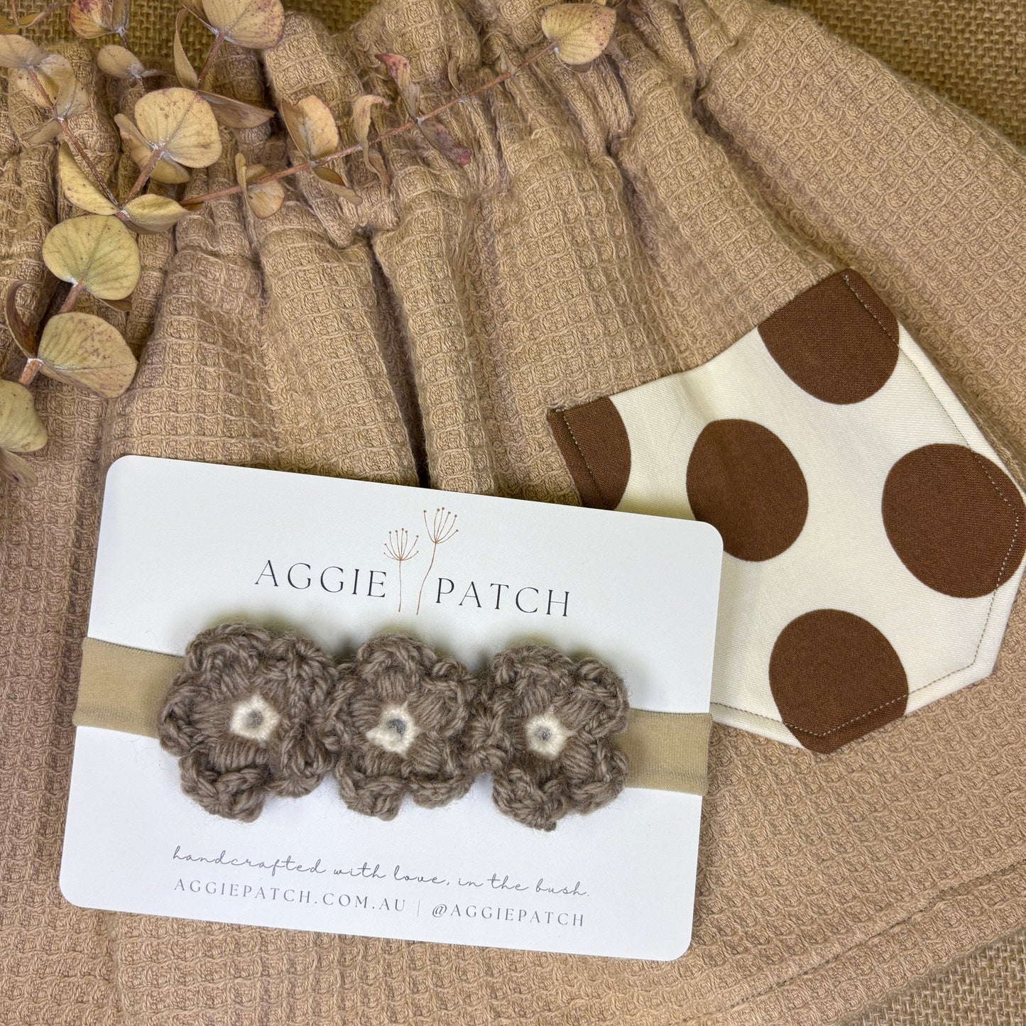 Daisy Australian Merino Wool Headband